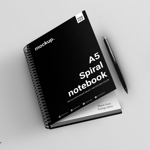 Custom Spiral Notebook Printing