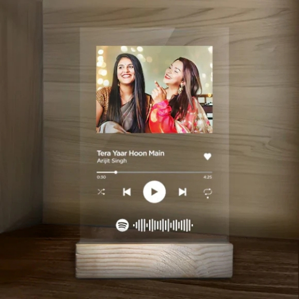 Custom Spotify Plaque