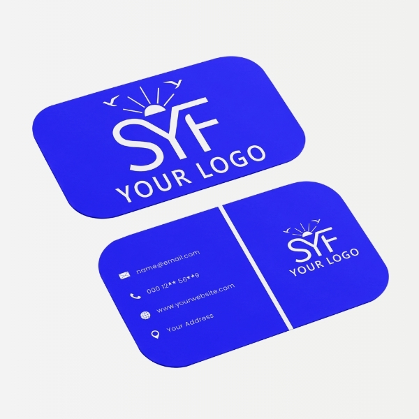 Custom Business Card – Round Cutting