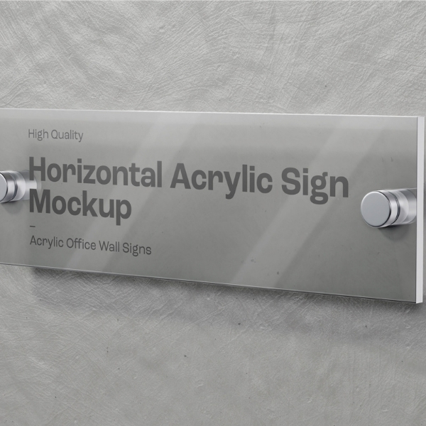 Custom Acrylic Wall Sign