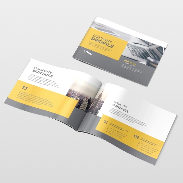 Custom A4 Landscape Booktlet