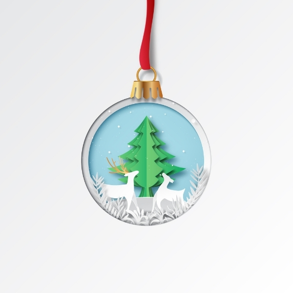 Custom Acrylic Tree Ornaments