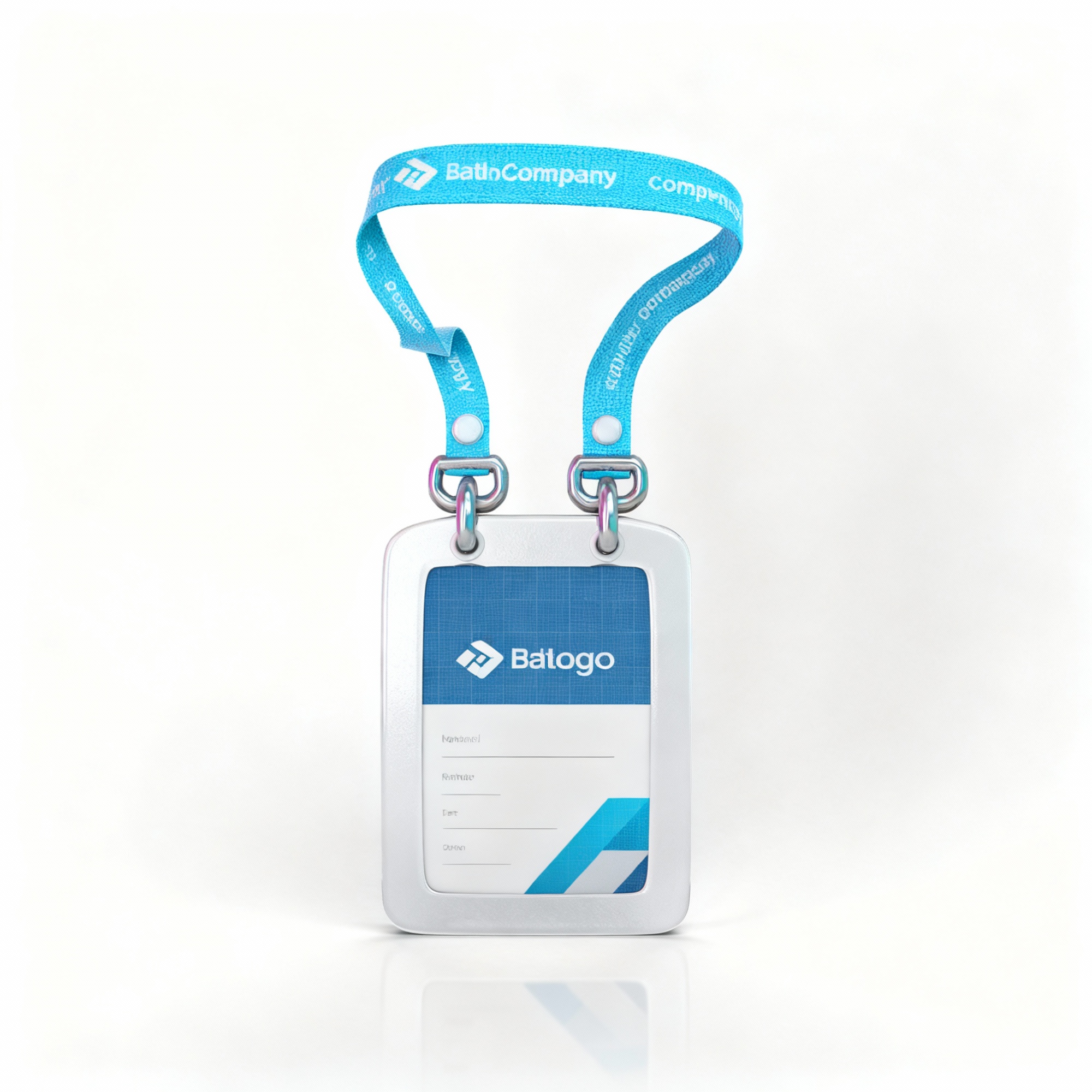 Custom Double Safety Hook Lanyard